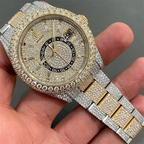 moissanite rolex watches|moissanite rolex watches for sale.